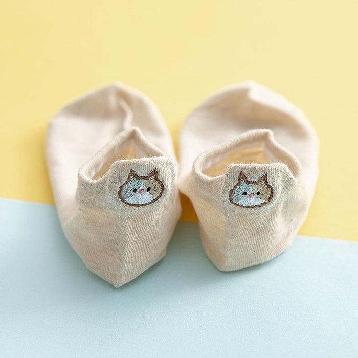 Cat Heel Socks
