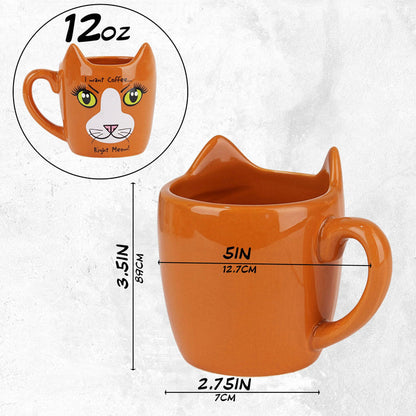 Coffee Meow Cat Mug