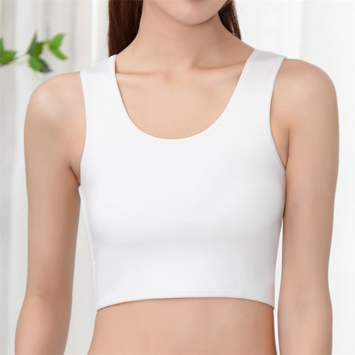 Compression Wireless Breast Flat Belly Bra Shaper Top Shapewear