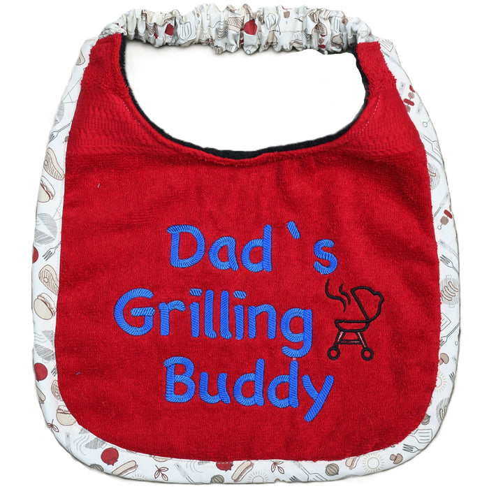 Dad's Grilling Buddy, Drool Bib