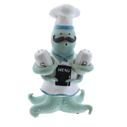 octopus chef salt and pepper shakers
