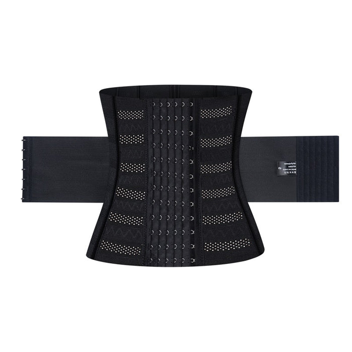 Double Belt Waist Trainer Latex Corset Shapewear Tummy Control Shaper