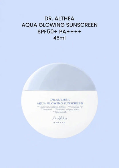 [DR ALTHEA] Aqua Glowing Sunscreen SPF50+ PA++++ 45ml