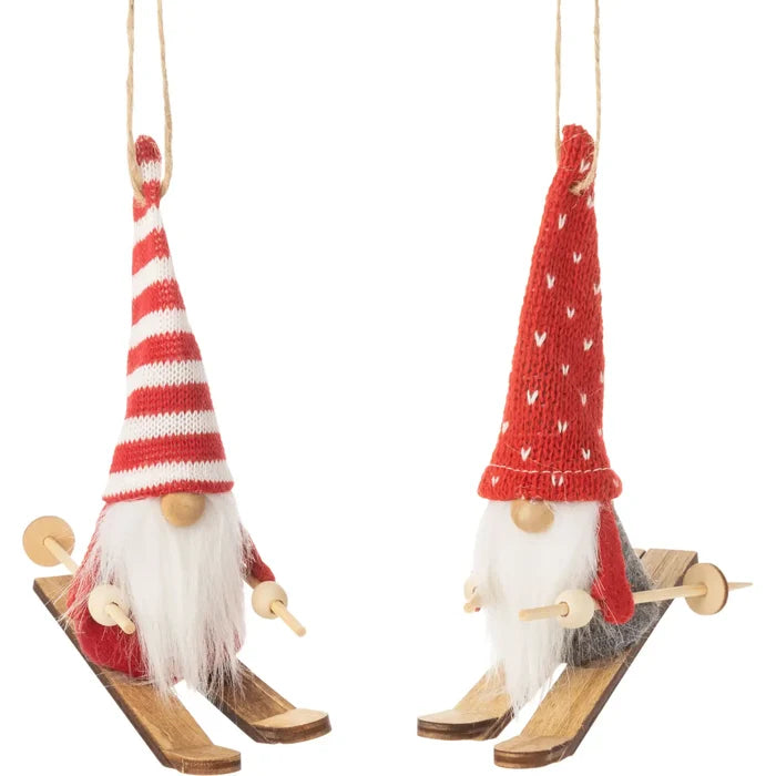 Felted Gnome Ornament