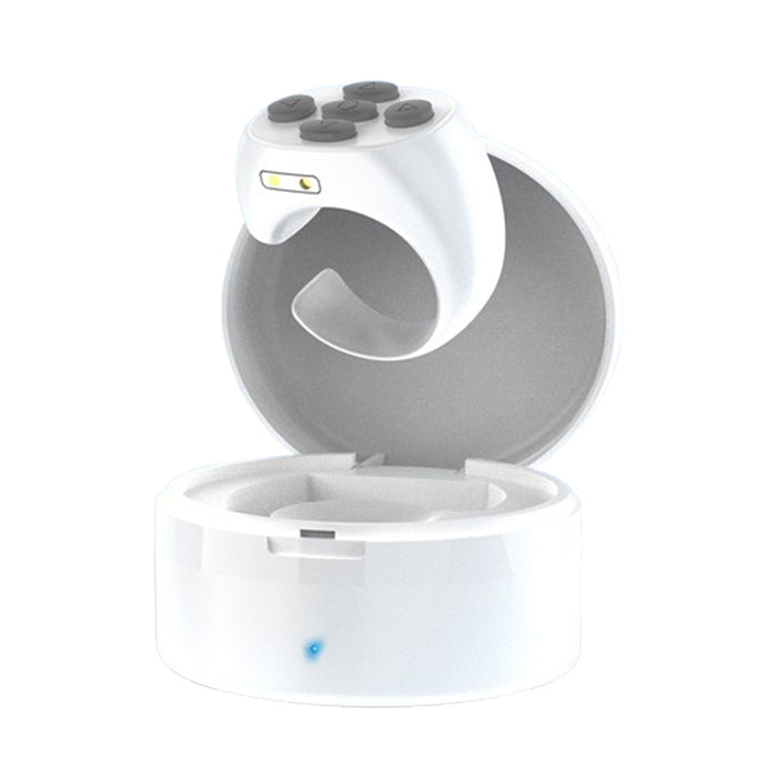White / Charge with a charging case
