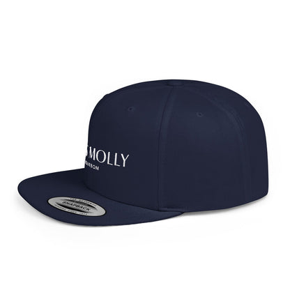 Flat Bill Snapback Hat