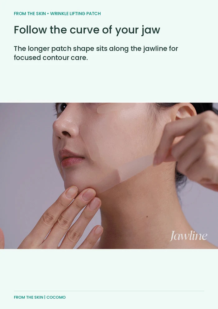FROM THE SKIN Wrinkle Lifting Patch — Follow the curve of your jaw