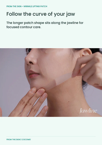 FROM THE SKIN Wrinkle Lifting Patch — Follow the curve of your jaw