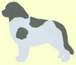 Full Body Newf Decal Sets - black & landseer