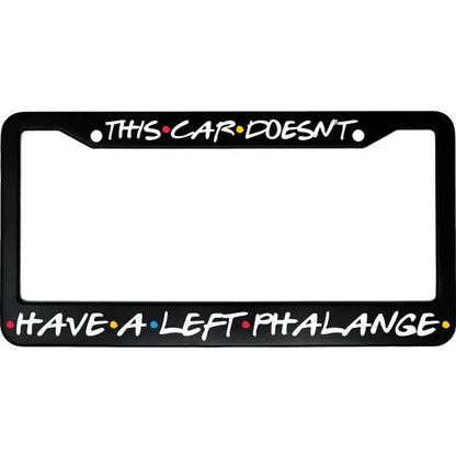 This Car Doesn't Have A Left Phalange