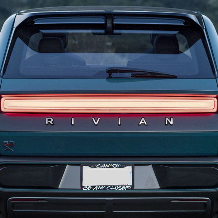 Funny Car License Plate Frame