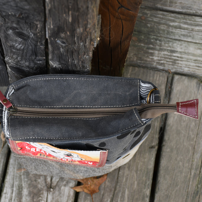 Great Pyrenees Canvas Cross Body Purse