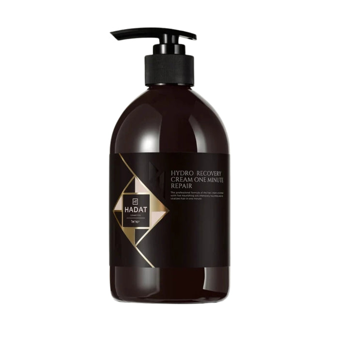 HADAT Hydro Recovery Cream One Minute Repair – atkuriamoji vienos minutės plaukų kaukė, 500 ml