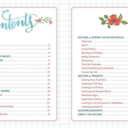 Hand-Lettering: An Interactive Guide