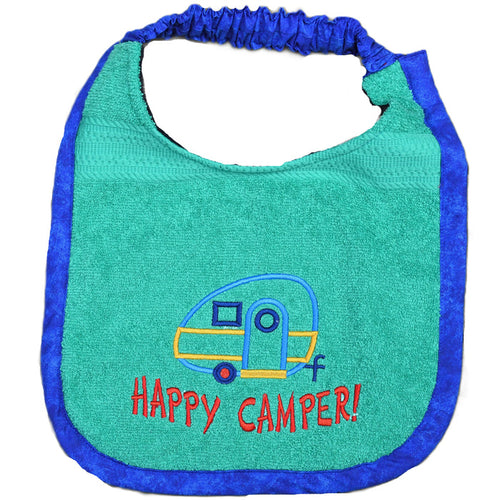 Happy Camper, Drool Bib