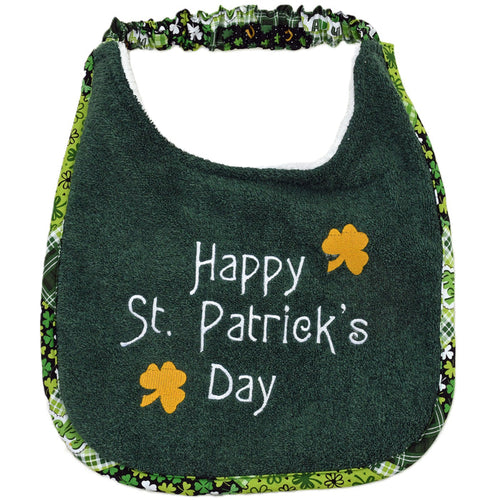 Happy St. Patrick's Day, Drool Bib