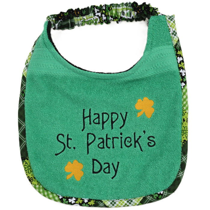 Happy St. Patrick's Day, Drool Bib