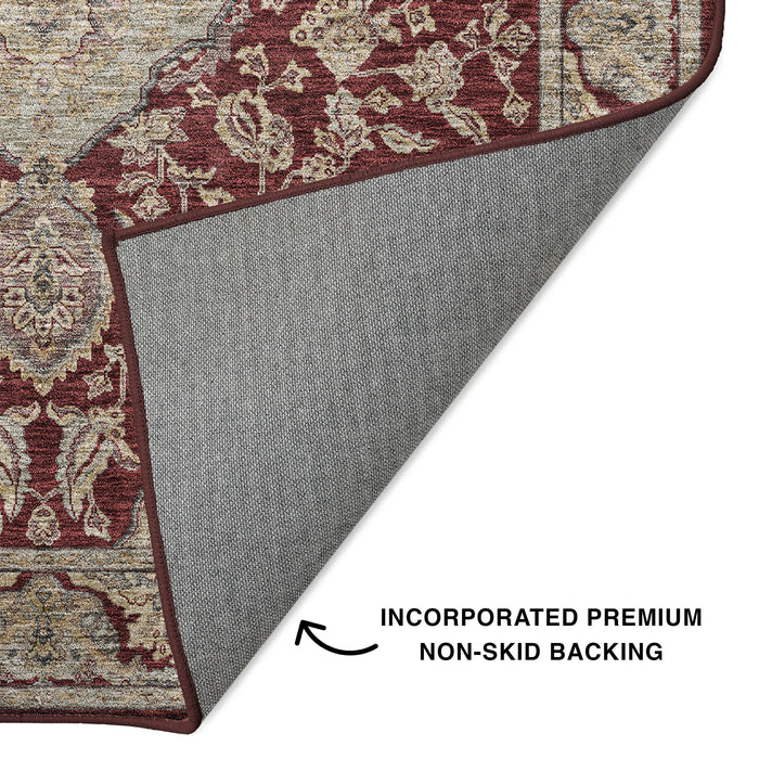 The Rug Corner Dalyn Hatay HY3 Garnet  Hatay HY3 Garnet