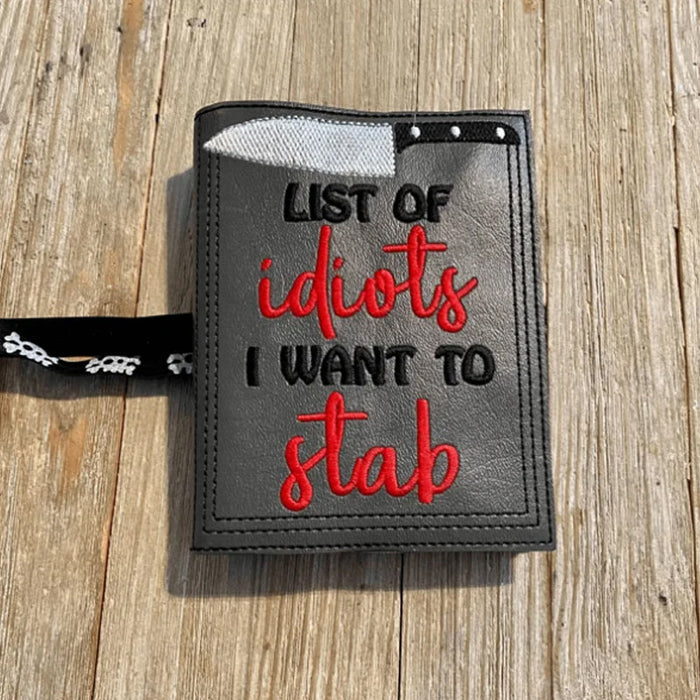 List of idiots I want to stab