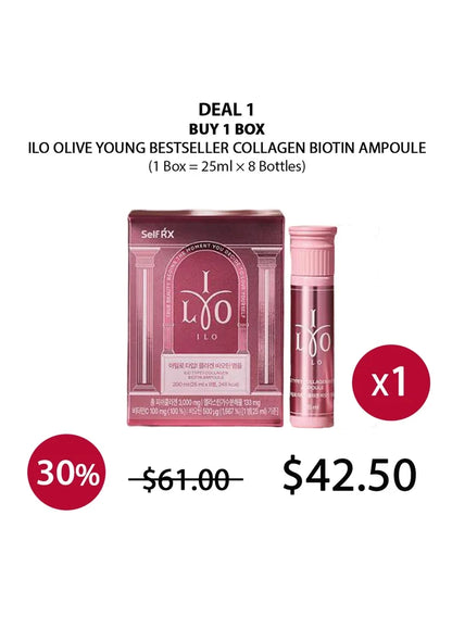 (BUY 1 SMALL) 8EA ILO COLLAGEN DRINK = 8 BOTTLES