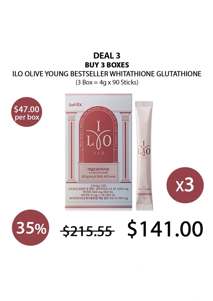 (BUY 3) ILO WHITATHIONE GLUTATHIONE