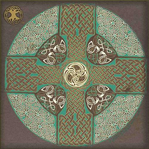 Keltic T-Shirt - Celtic Cross Short Sleeved