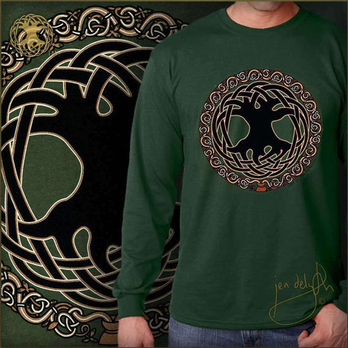 Keltic T-Shirt - Tree Of Life Long Sleeved