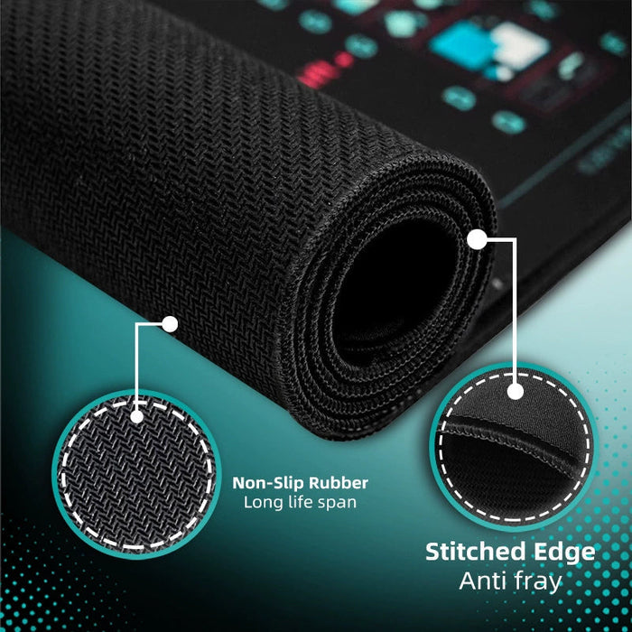 Large Size Mouse Pad With Office Shortcuts For Word/Excel/PowerPoint