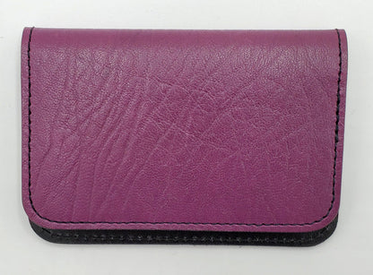 Leather Cardholder - Irises