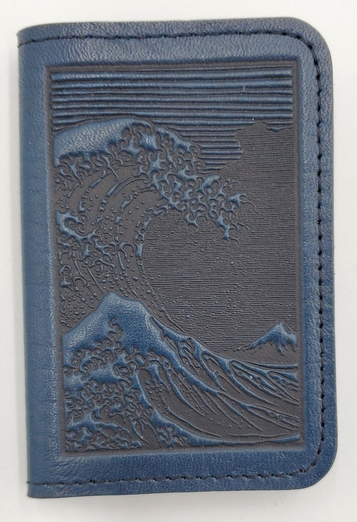 Leather Cardholder - Wave