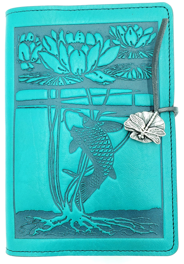 Leather Journal - Koi