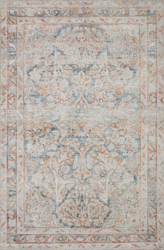 The Rug Corner Magnolia Home by Joanna Gaines x Loloi Lenna Ocean / Apricot