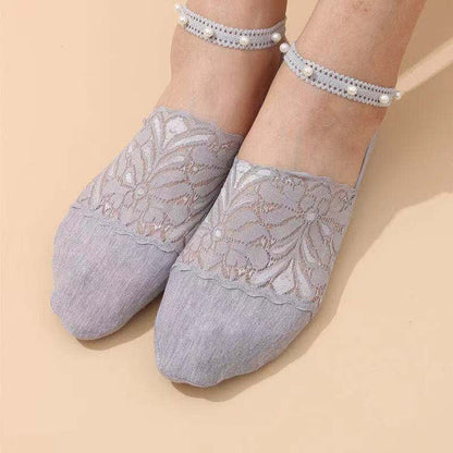 Lilyrhyme™ Pearl Lace Socks