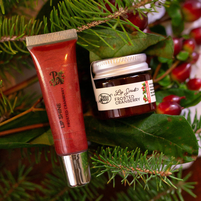 Lip Shine Duo - Frosted Cranberry