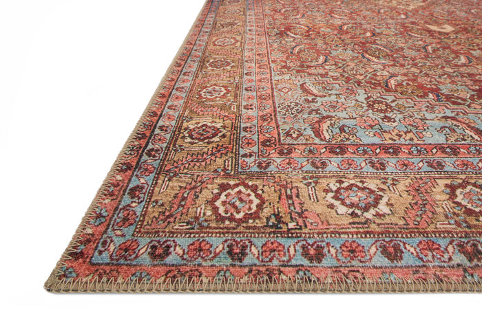 The Rug Corner Loloi II Loren Red / Multi