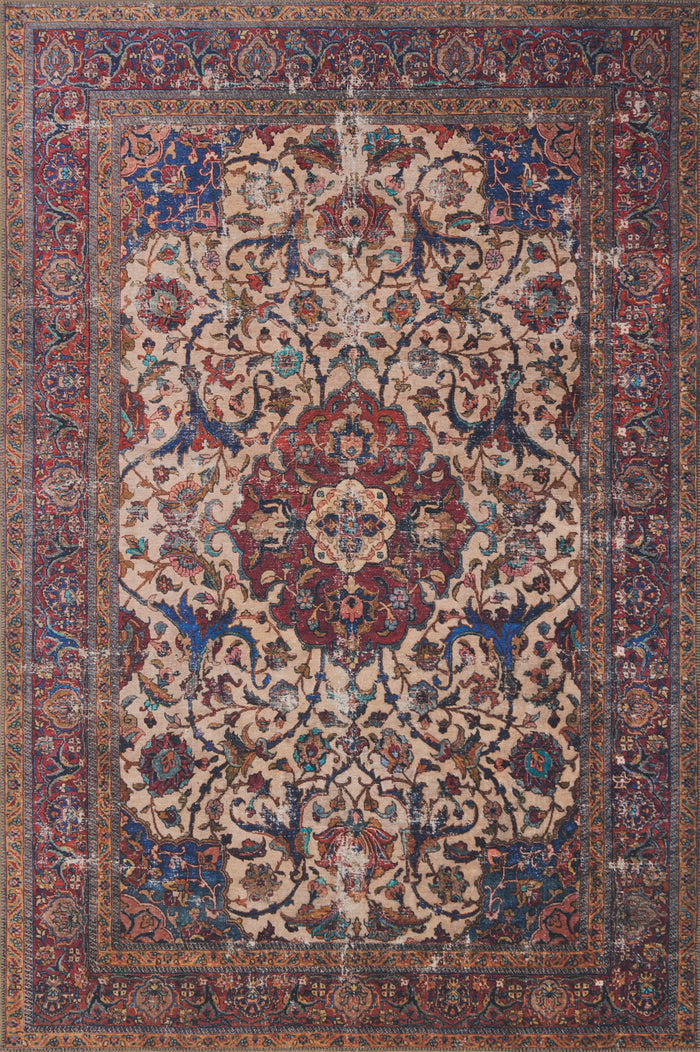 The Rug Corner Loloi II Loren Sand / Multi