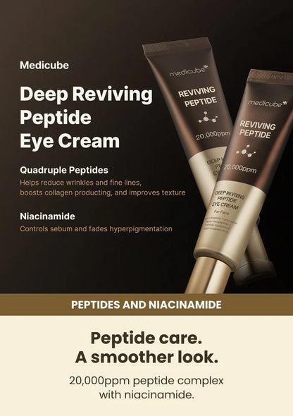 MEDICUBE Deep Lifting Peptide Eye Cream – peptides and niacinamide