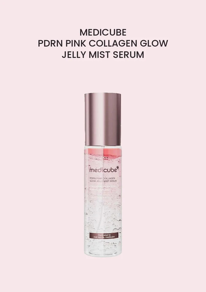 Medicube PDRN Pink Collagen Glow Jelly Mist Serum 100ml — Pink PDRN range main image