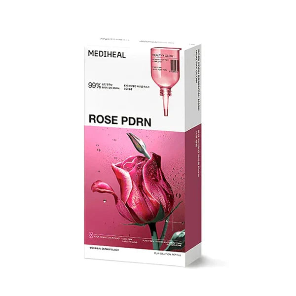 MEDIHEAL Rose PDRN Essential Mask (10 PCs)
