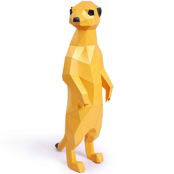 MEETGO Meerkats 3D Paperart Origami Model