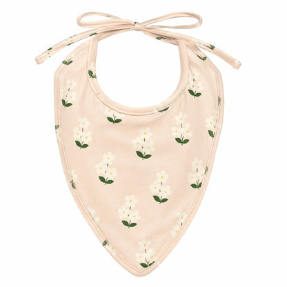 Mimi Baby Bib | Jasmine Bunch | Tropicale | Bamboo-Cotton, Waterproof, Tagless | 0-4Y