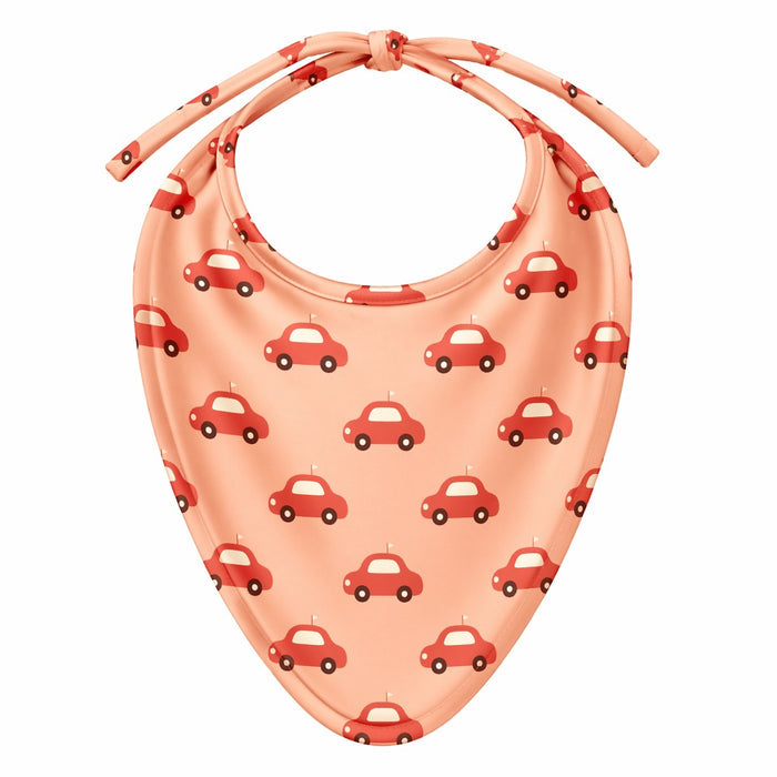Mimi Baby Bib | Little Car | Little Voyager | Bamboo-Cotton, Waterproof, Tagless | 0-4Y