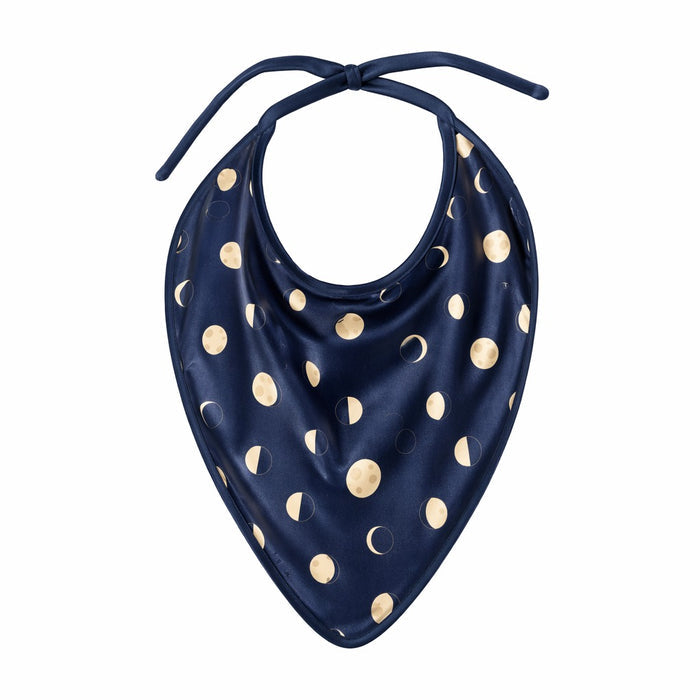 Mimi Baby Bib | Moon Phases | Stardust | Bamboo-Cotton, Waterproof, Tagless | 0-4Y