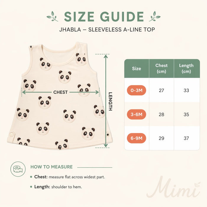 Mimi Baby Jhabla | Checkerboard | Geo Play | Bamboo-Cotton, Tagless, 3× Softer | 0-9M
