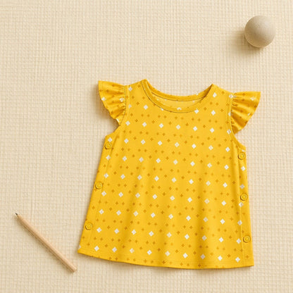 Mimi Baby Jhabla | Cross & Diamond | Geo Play | Bamboo-Cotton, Tagless, 3× Softer | 0-9M