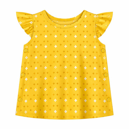 Mimi Baby Jhabla | Cross & Diamond | Geo Play | Bamboo-Cotton, Tagless, 3× Softer | 0-9M