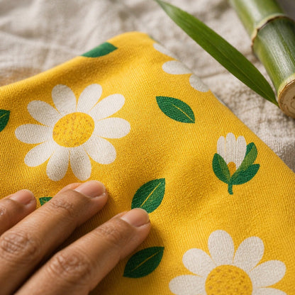 Mimi Baby Jhabla | Daisy Chain | Blossom | Bamboo-Cotton, Tagless, 3× Softer | 0-9M
