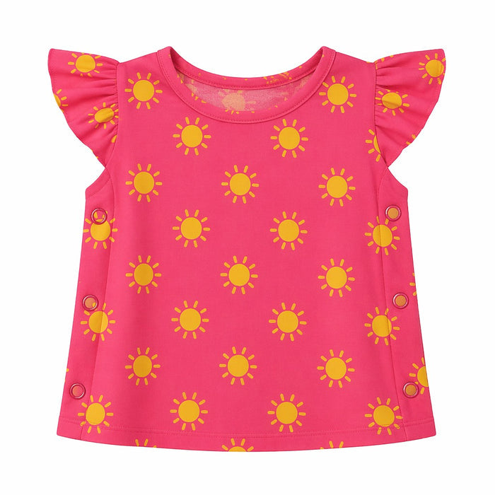 Mimi Baby Jhabla | Golden Sun | Monsoon Magic | Bamboo-Cotton, Tagless, 3× Softer | 0-9M