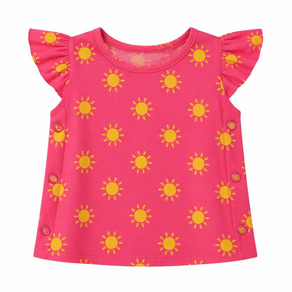 Mimi Baby Jhabla | Golden Sun | Monsoon Magic | Bamboo-Cotton, Tagless, 3× Softer | 0-9M