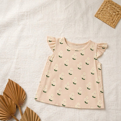 Mimi Baby Jhabla | Jasmine Bunch | Tropicale | Bamboo-Cotton, Tagless, 3× Softer | 0-9M